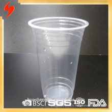 Économie bien conçue PP circulaire 500 ml Gobelet en plastique transparent